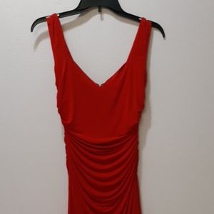 LAUNDRY by SHELLY SEGAL Red Dress